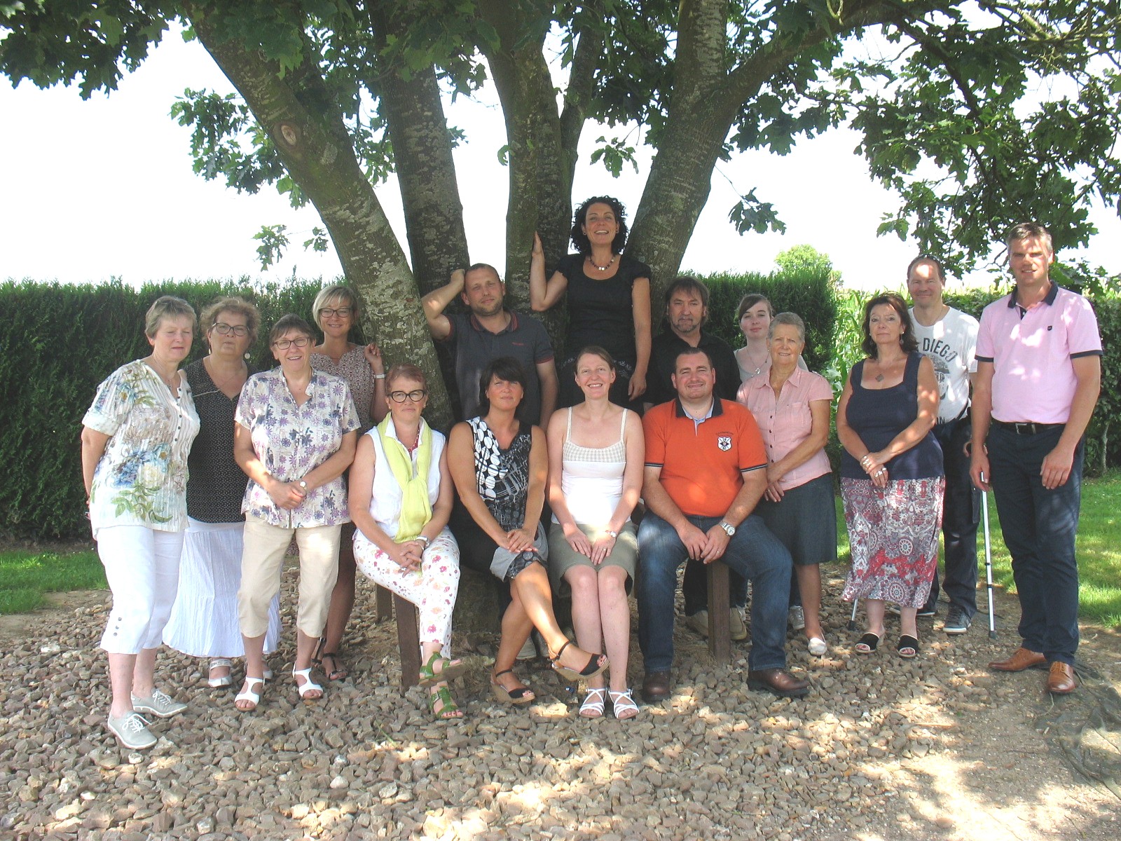 Equipe avec le Directeur